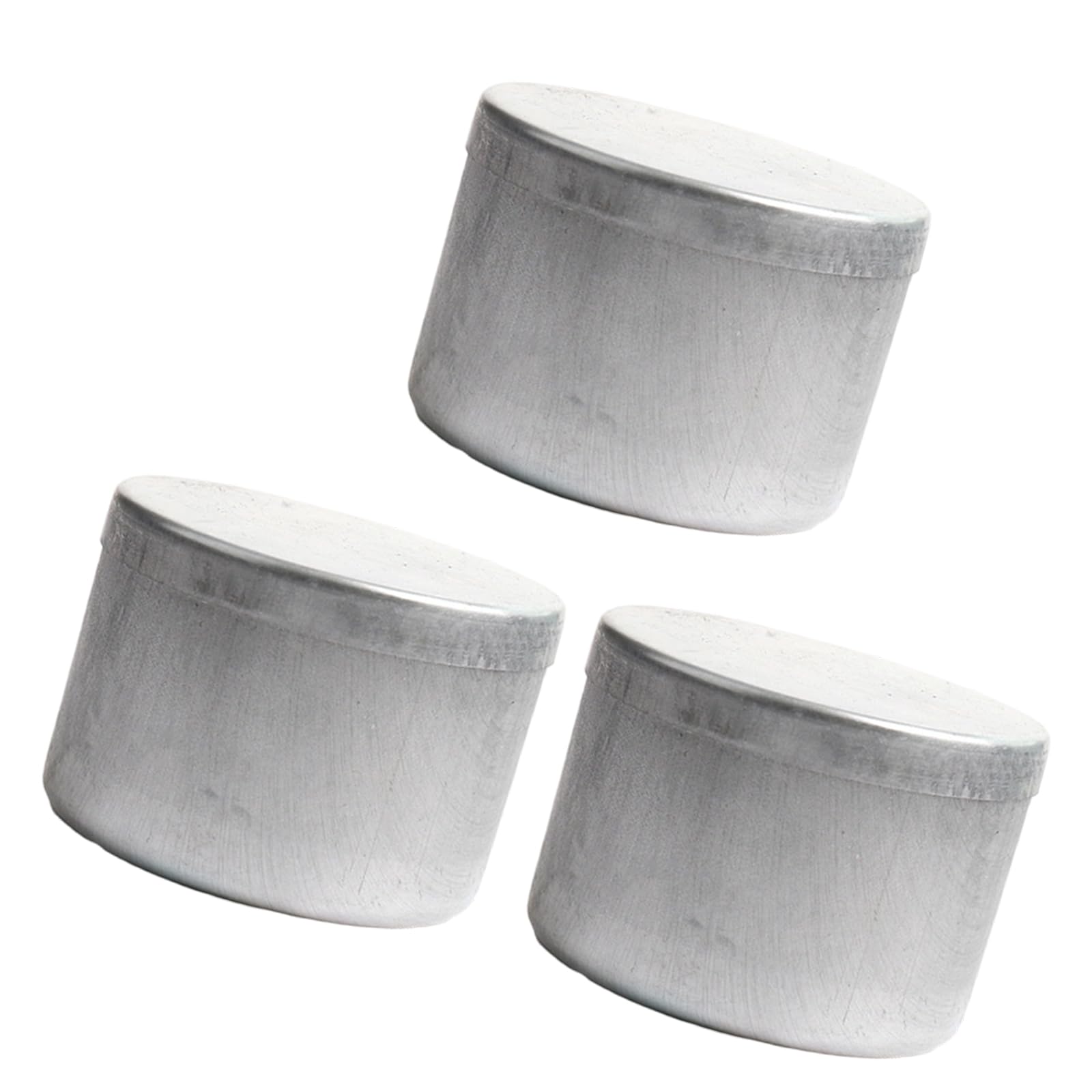 Baodss 3Pcs Aluminum Soil Storage Boxes Convenient Sample Containers for Laboratory Field Use Jars for Preserving Soil Samples