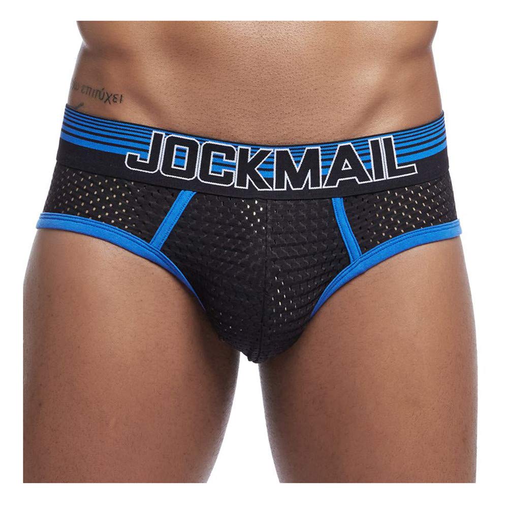 Mutande Uomo Foro Anteriore Aperto - Boxer Slip Bikini Jock In Microfibra (XL, Morbido)