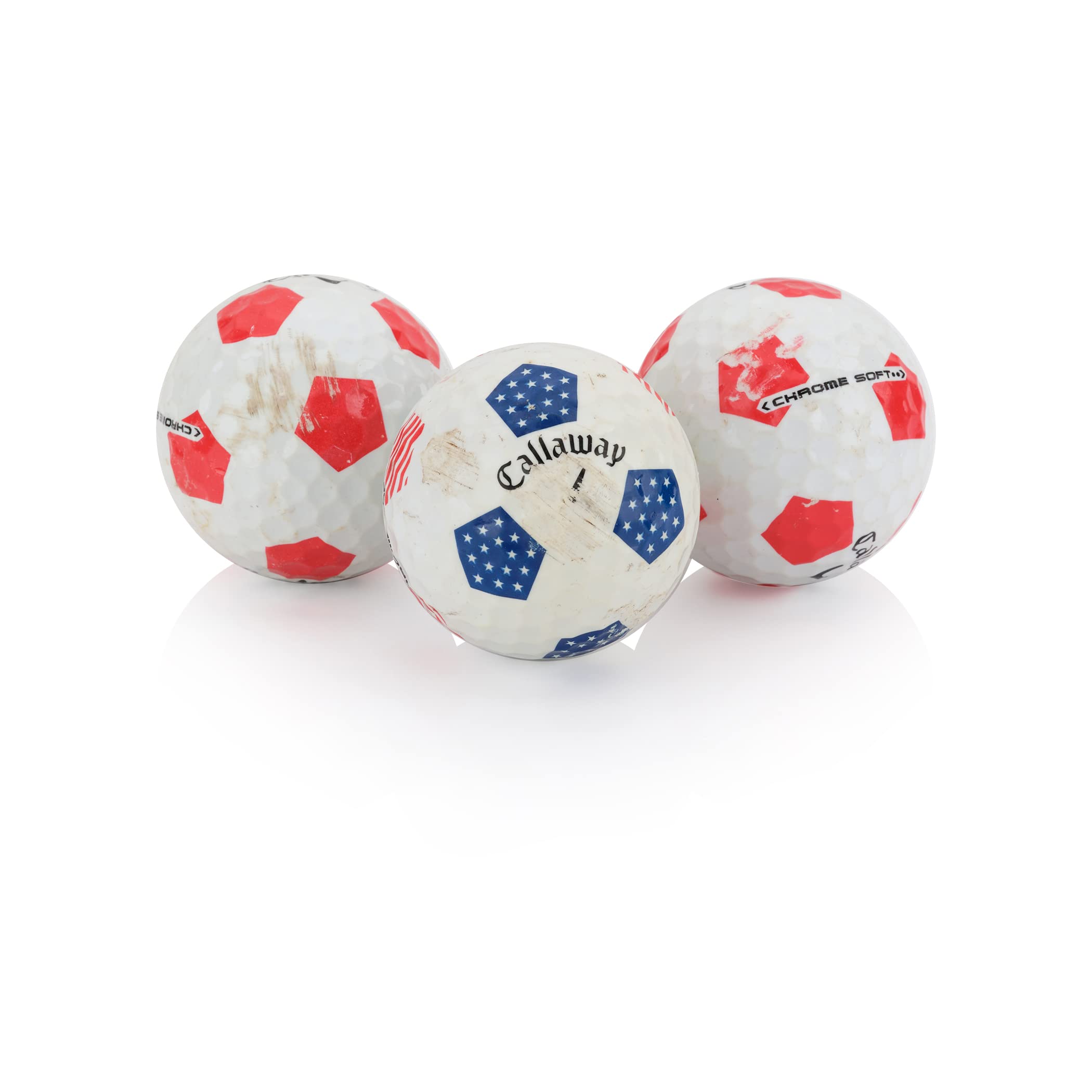 Used Golf Balls for Callaway Chrome Soft Truvis - Fair Condition (3A)