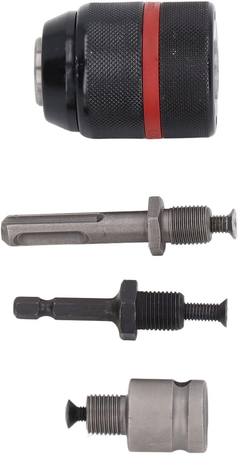 Self Tighten Drill Chuck for Hand Electric Drills 1/2‑20UNF Mount Power Tool Parts Accessories