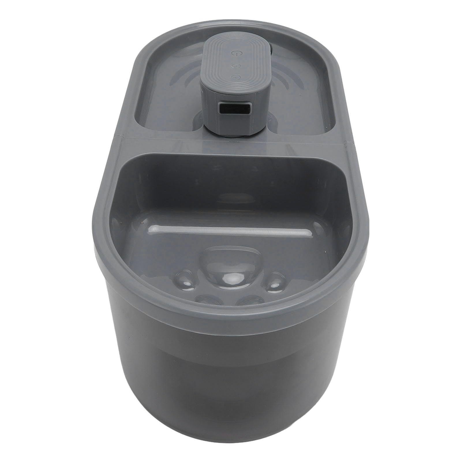 Fontana per Animali Domestici Fontana Automatica per Gatti Distributore di Acqua e Cibo 2 in 1 da 4,5 Litri con Filtro Integrato Design Staccabile per Cuccioli di Gatti e più Animali