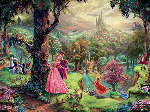 Ceaco - Thomas Kinkade - Disney Dreams Collection - Sleeping Beauty - 1500 Piece Jigsaw Puzzle
