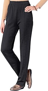 black elasticated waist trousers