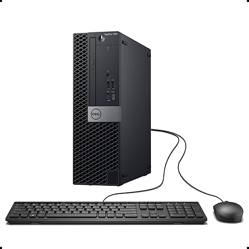 Dell Optiplex 7060 Intel de 8 generación i5-8500 (6 núcleos) DDR4 de 16 GB a 2666 MHz SSD de estado sólido de 256 GB Win 10 Pro Factor de forma