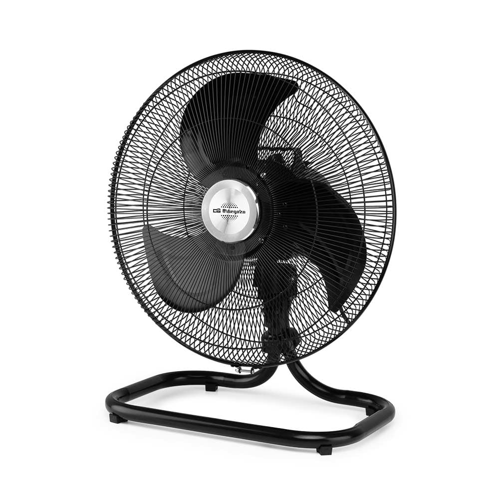Orbegozo Industrieller Oszillierender 2-in-1-Ventilator Lüfter PWO 0850, Leistung 120 W, 3 Flügel, 3 Geschwindigkeiten.