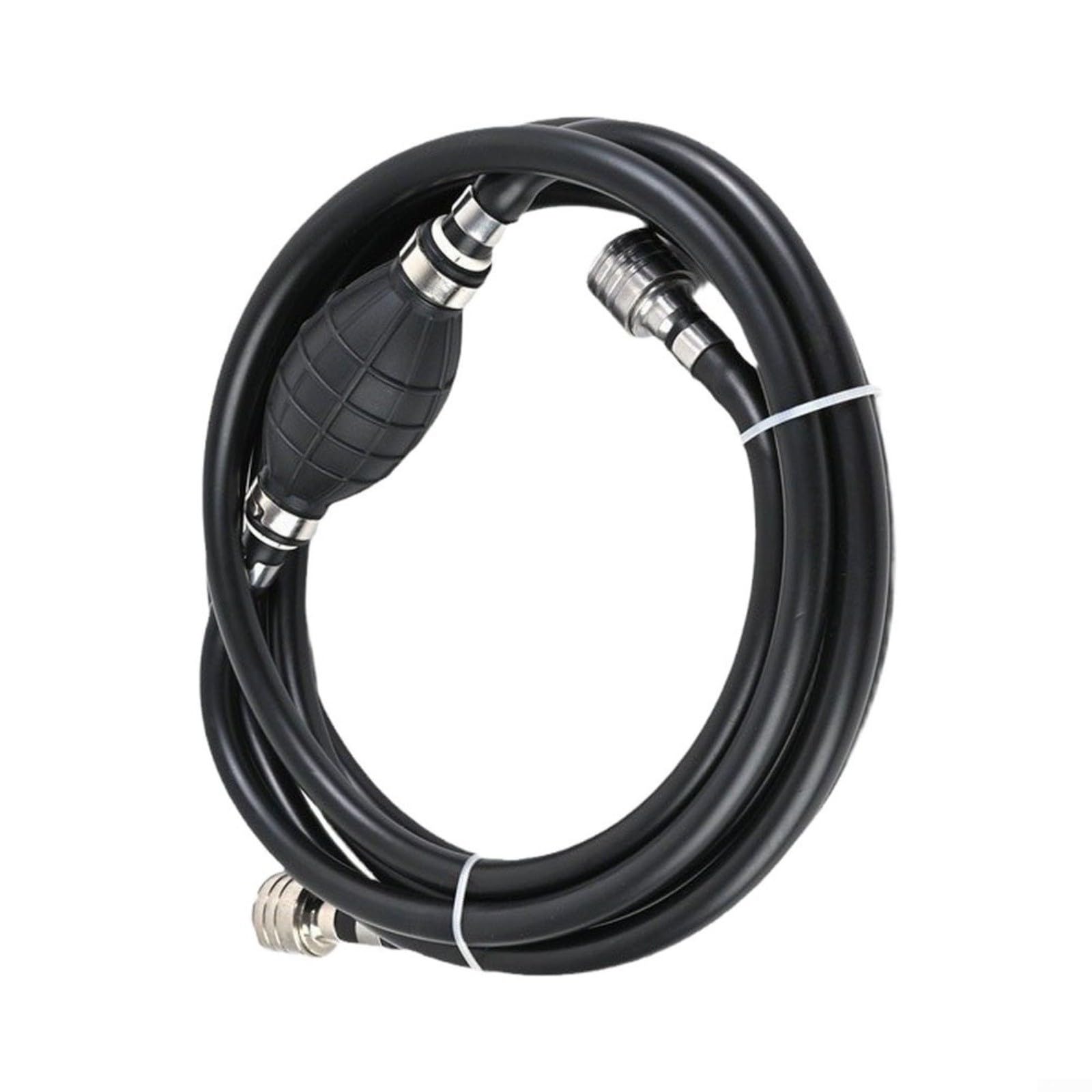 Tubo dell'olio 65700-95204 per Suzuki fuoribordo, tubo carburante in plastica nera 6 mm, tubo di collegamento di ricambio diretto per alimentazione dell'olio del motore della barca