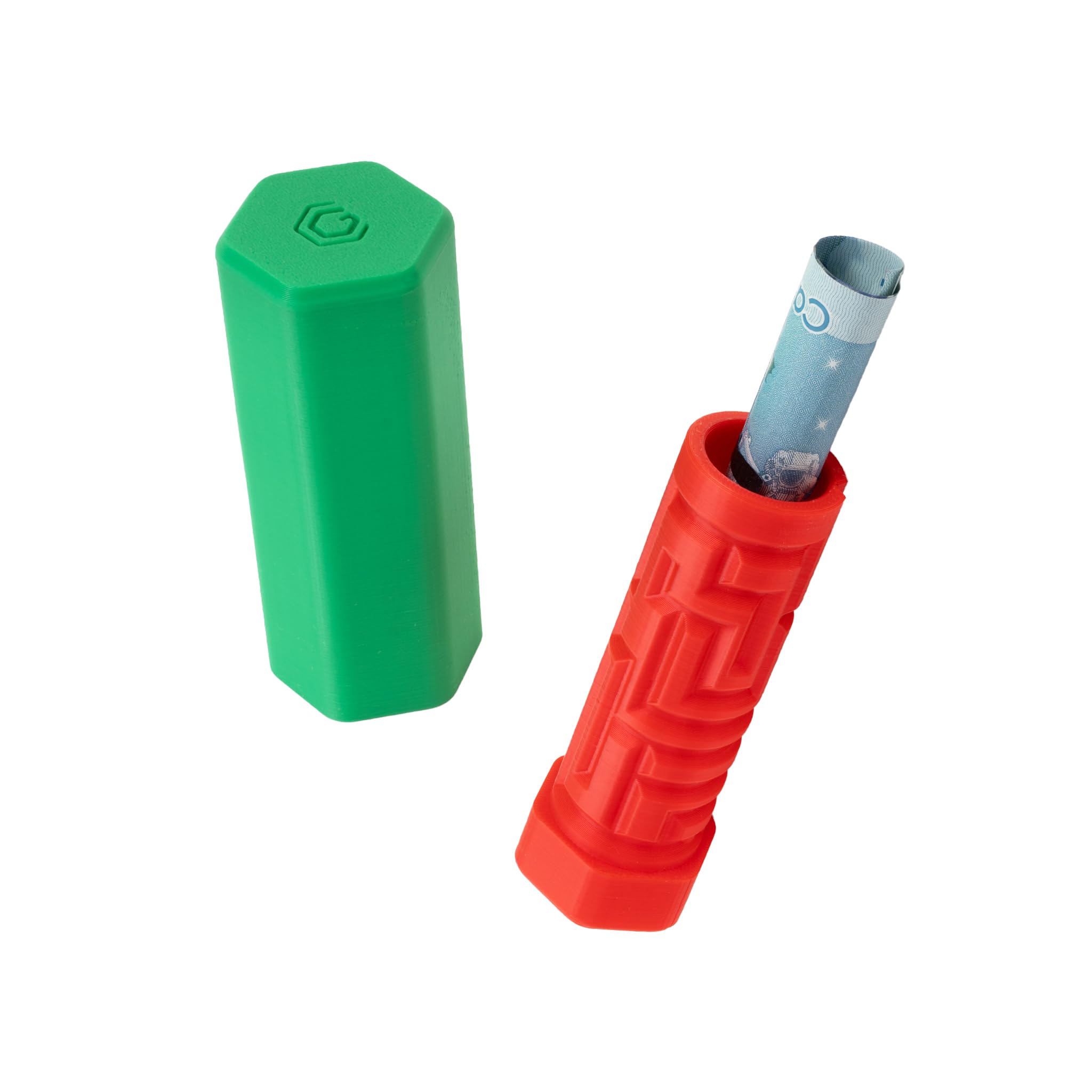 Glistco Money Maze Gift Box, Reusable Money Gift Box for Cash, Labyrinth Puzzle Cash Gift Holder for Birthdays, Graduations & Holidays (Red & Green)