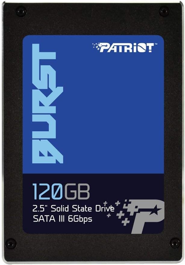 Patriot Memory Burst 120GB 2.5" SATA 3 Internal Solid State Drive - View 1