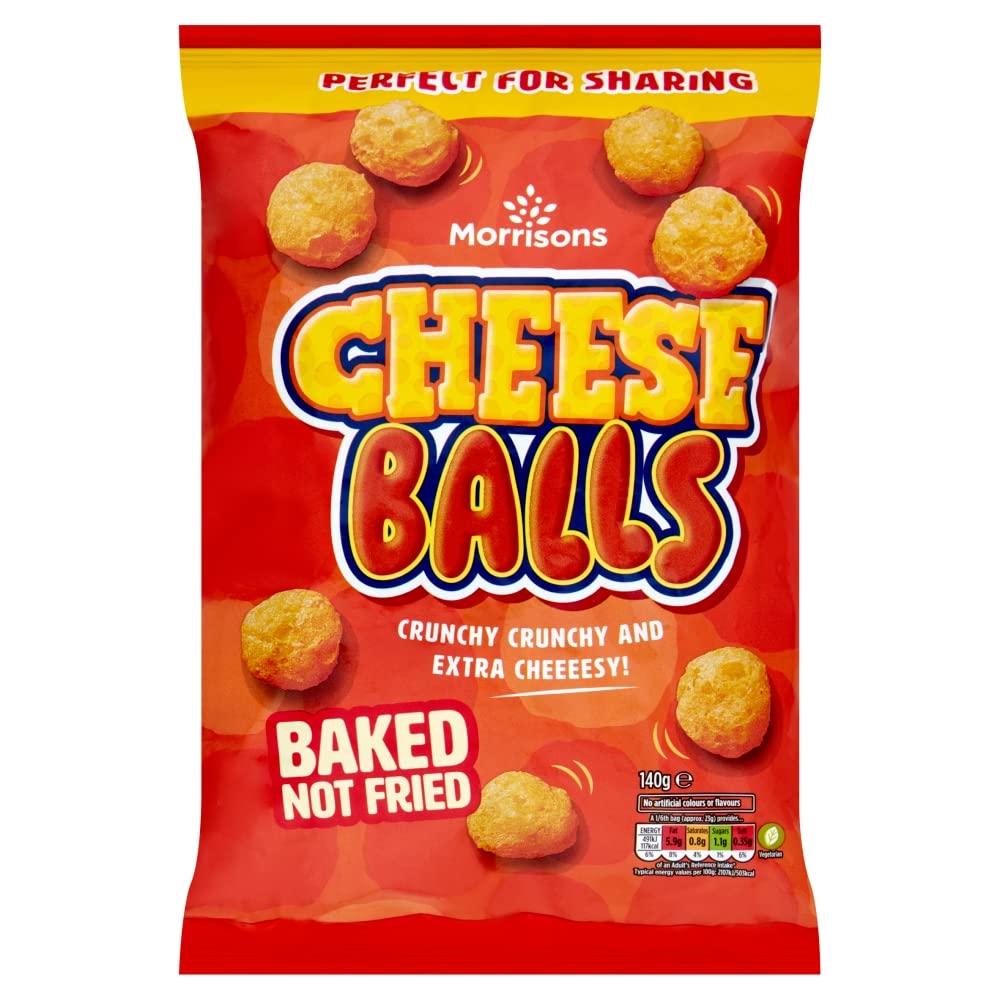Morrisons Cheese Balls 140g