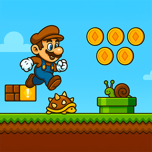 Jungle Adventures Game - Platform Action Hero Adventure Games