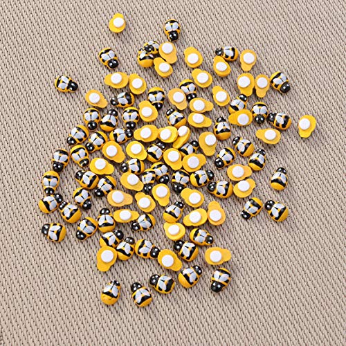 Amosfun Api Adesive Legno Scrapbooking Decorative