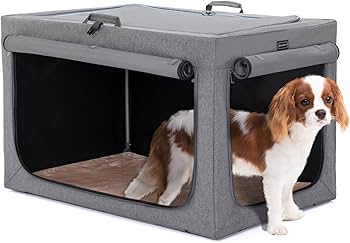 Amazon.co.jp: Petsfit クレート 中型犬 小型犬 折りたたみ 犬 76L*50W
