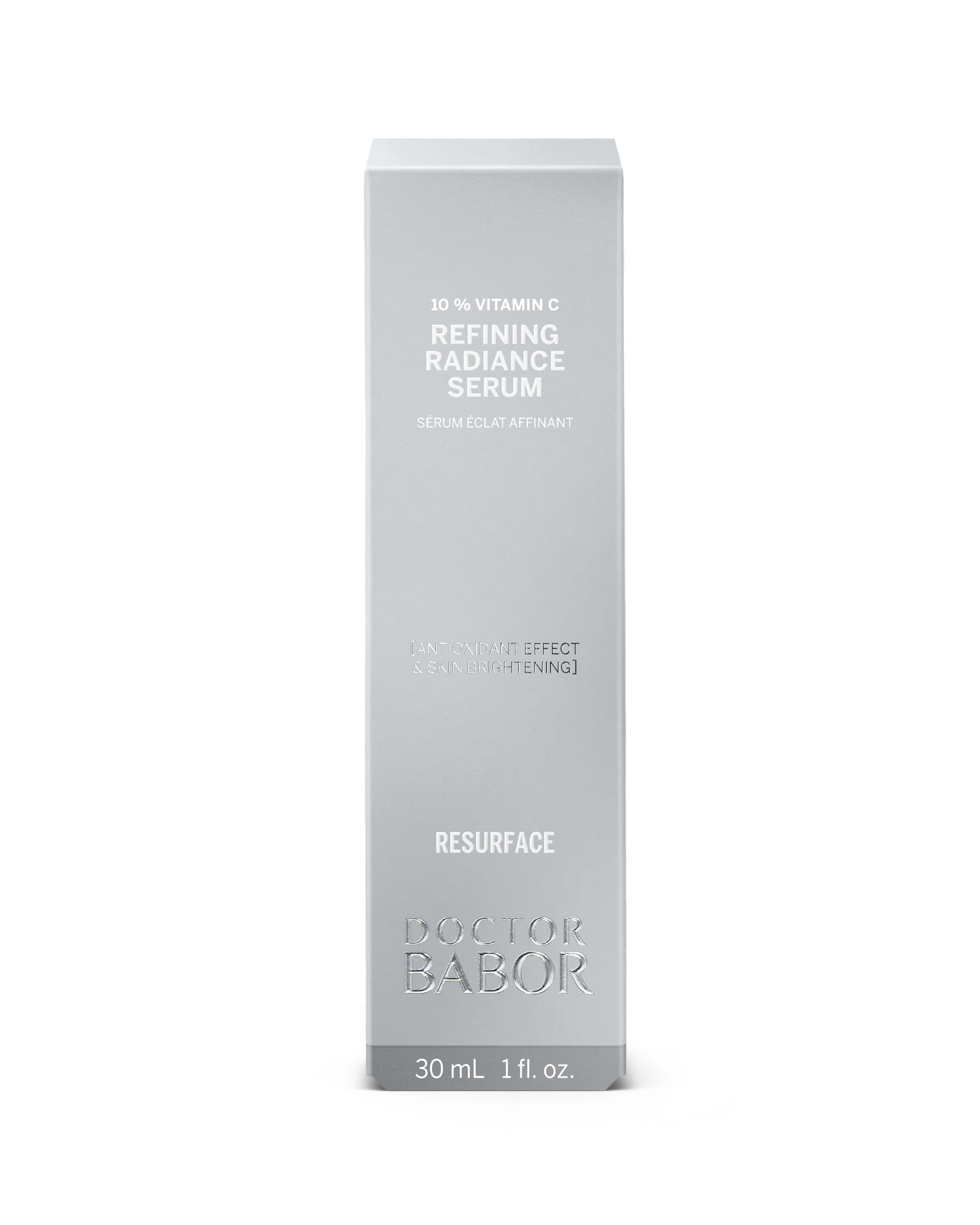 DOCTOR BABOR Refining Radiance Serum with Vitamin C, Hyaluronic Acid and Vitamin E, Skin Care For Smooth Plump Skin, Radiant and Even Complexion, 1 oz