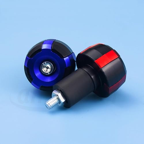 Miniatura 4 de Tapa de extremo de agarre de mano para manillar de motocicleta de 0.866 in, tapón deslizante de extremo, piezas de posventa universal. 2 piezas