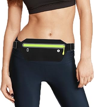 Amazon Isobel ランニング ポーチ ウエスト バッグ スポーツ用 防水 軽量 揺れない ウォーキング サイクリング ジョギング ポーチ スマホ ホルダー ボディバッグ 夜間反射素材 調節可能 レディース メンズ兼用 6 5インチまでスマホに対応 Isobel ランニングポーチ