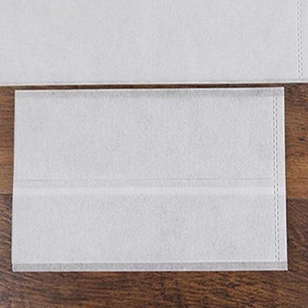 KRAAFTAR 300pcs/Set Biodegradable Non-Woven Nursery Bag Plants Grow Pots 8x10cm