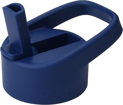 Miniatura 2 de HYDRO CELL Tapa deportiva con popote para botellas de agua de boca ancha, tapa de repuesto de boquilla abatible sin BPA, 64 onzas, 40 onzas, 32