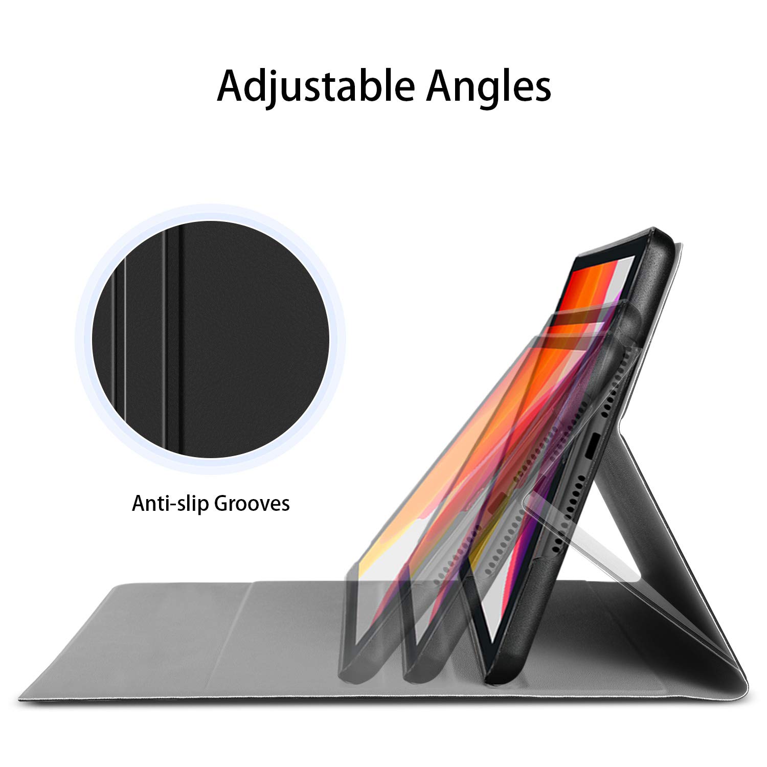 Amazon.co.jp: iPad 10.2インチ 第7世代 超薄レザーケース付き