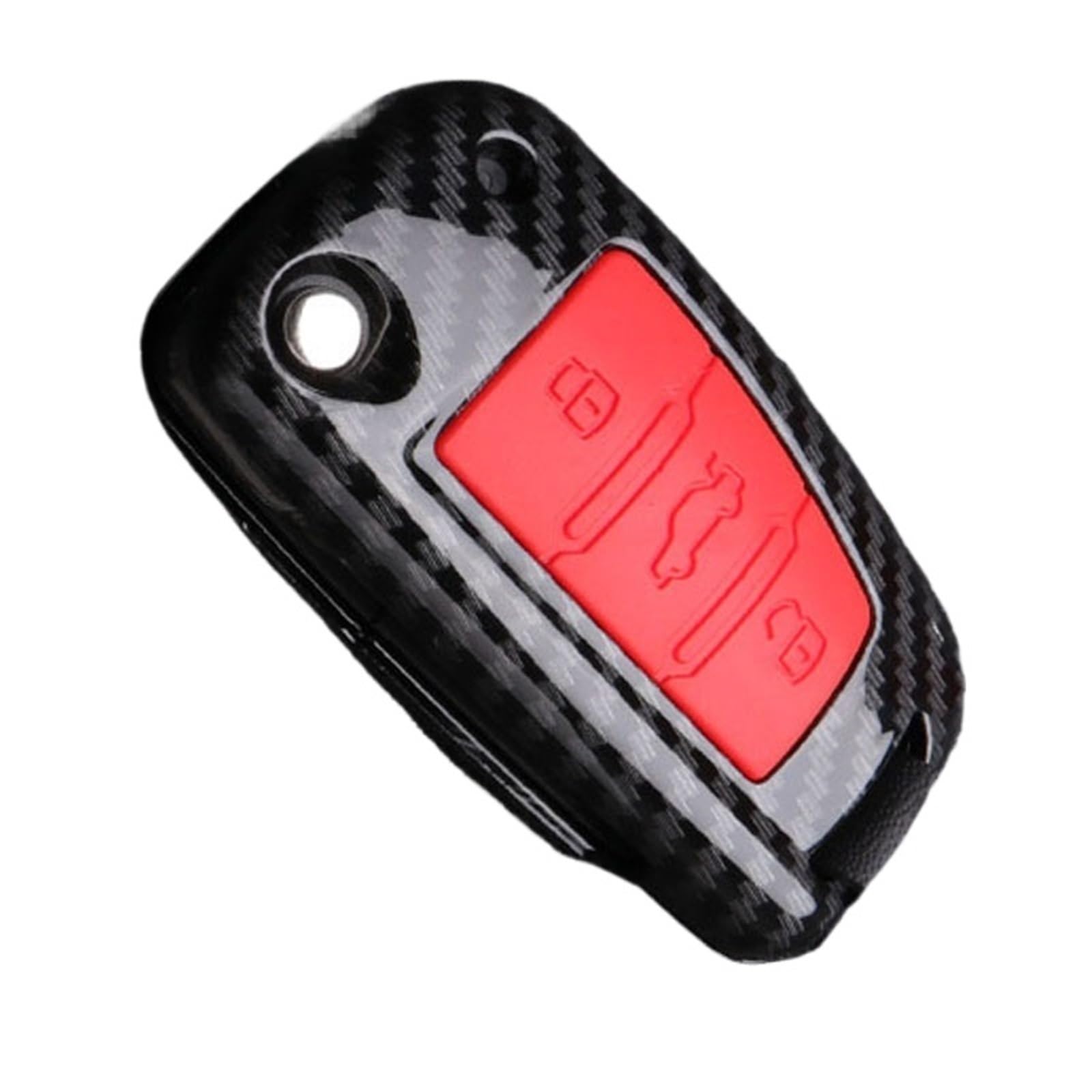 Étui de clé Audi finition premium pour boutons télécommande A4 B8 A6 C6 Q7 - 5