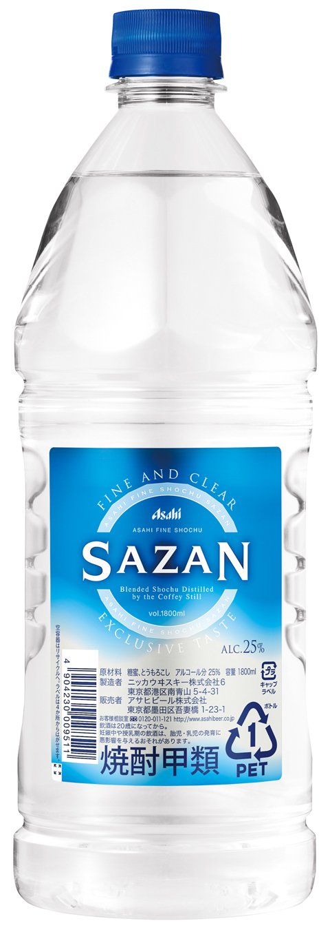 Amazon.co.jp: SAZAN(サザン) 25度 [ 焼酎 1800ml ] : 食品・飲料・お酒