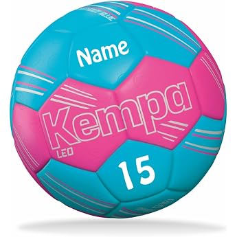 Kempa Sportartikelland Offer Handball Pink / Blue Size 2 Personalised with Print Name and/or Player Number