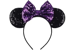 Sparkling Purple Minnie Ears Delight