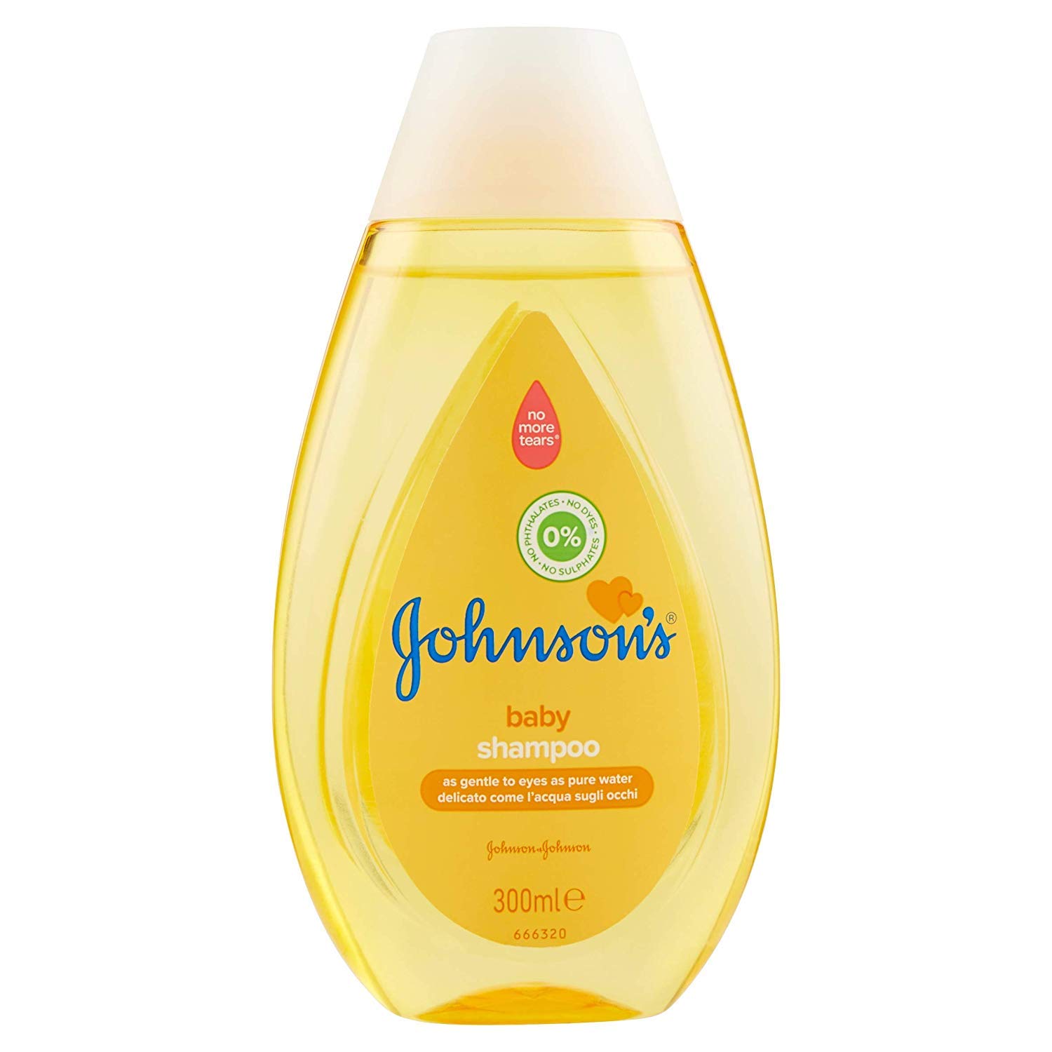 6 X JOHNSON'S BABY SZAMPON NOWY 300ML [ 1800 ML ]