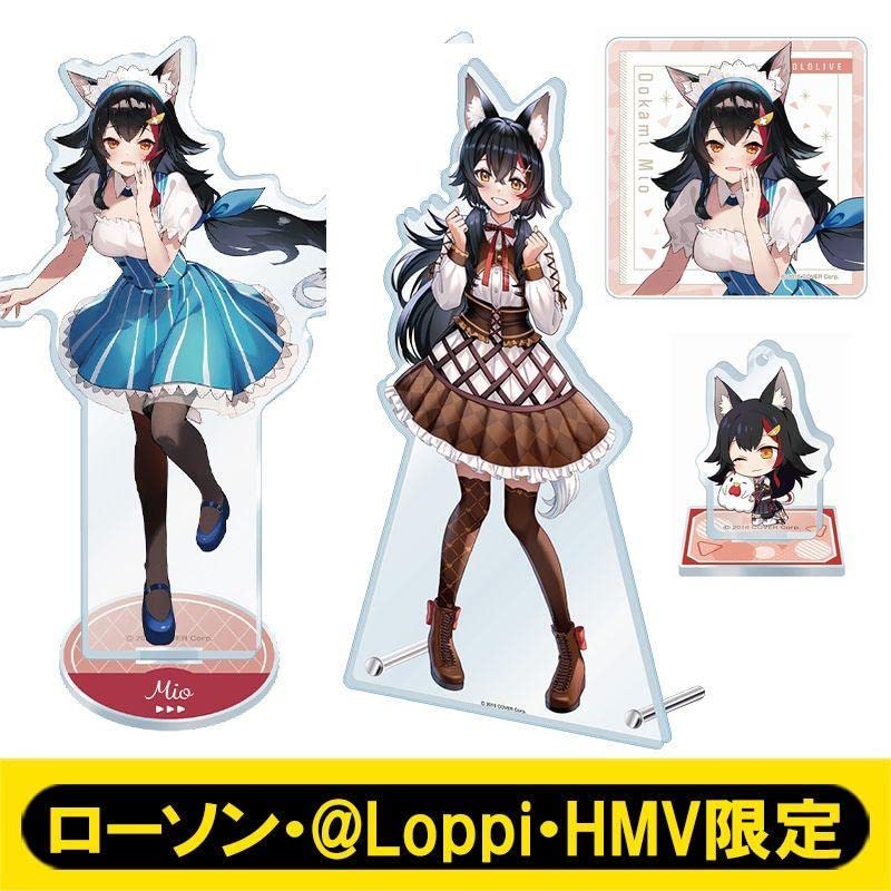大神ミオ 4点セット アクスタ コースター ホロライブローソン
