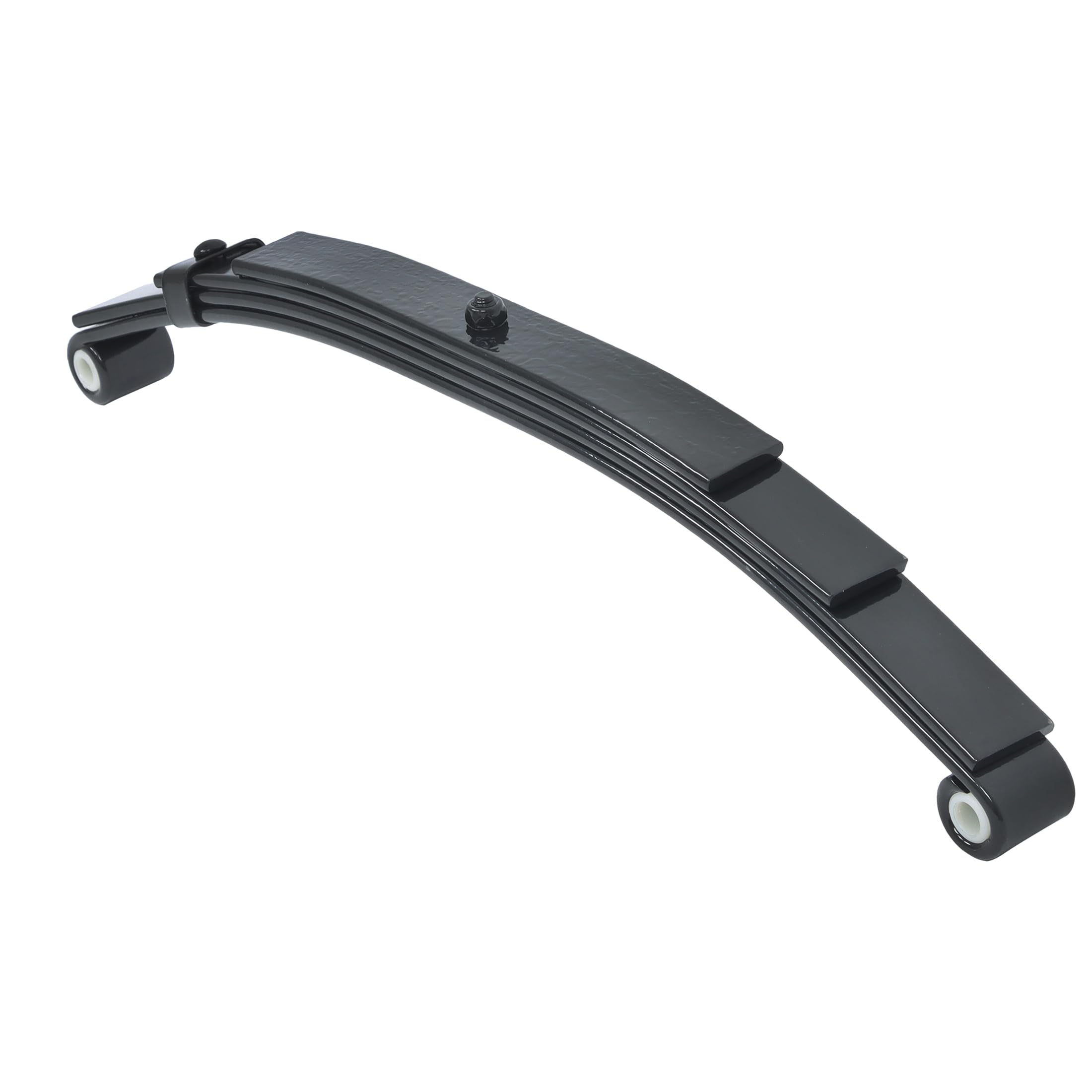 Thomletha 5000lbs Tandem Trailer Axle Suspension Kit - 4 Leaves 2500lbs Trailer Double Eye Spring U-bolt kit