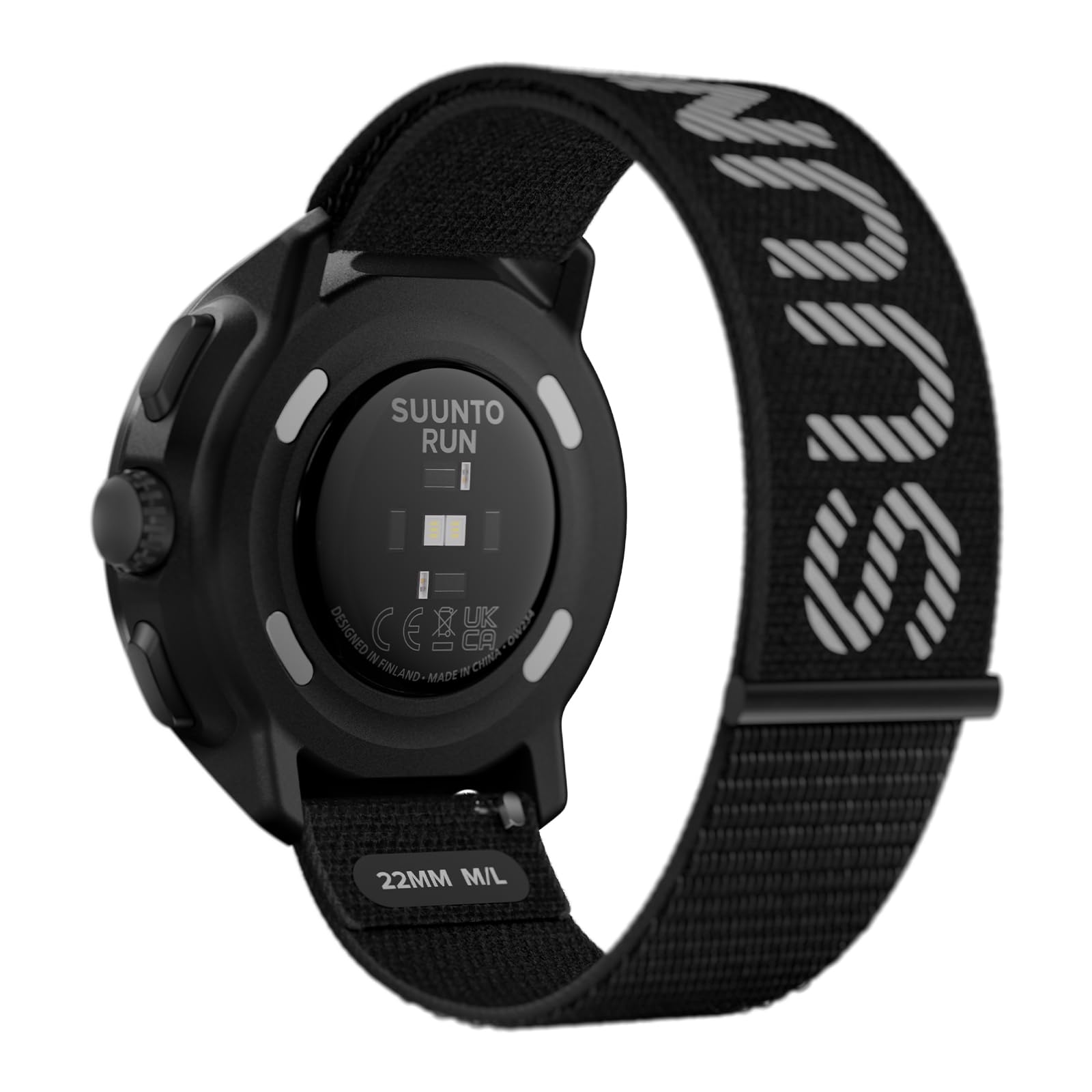 SUUNTO Run Montre de Running Femme Homme, 1,32" Écran Tactile AMOLED, Multisports, Tracker d'Activités, GPS Bi-Band, Suivi Fréquence Cardiaque/Sommeil, Course à Pied, 12 Jours d'Autonomie, Musique