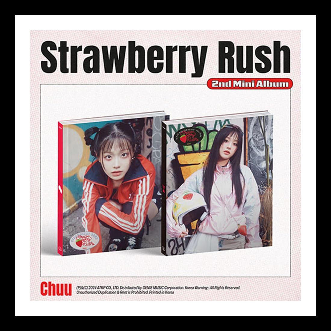 CHUU Strawberry Rush 2nd Mini Album (STRAWBERRY Ver.) K-POP