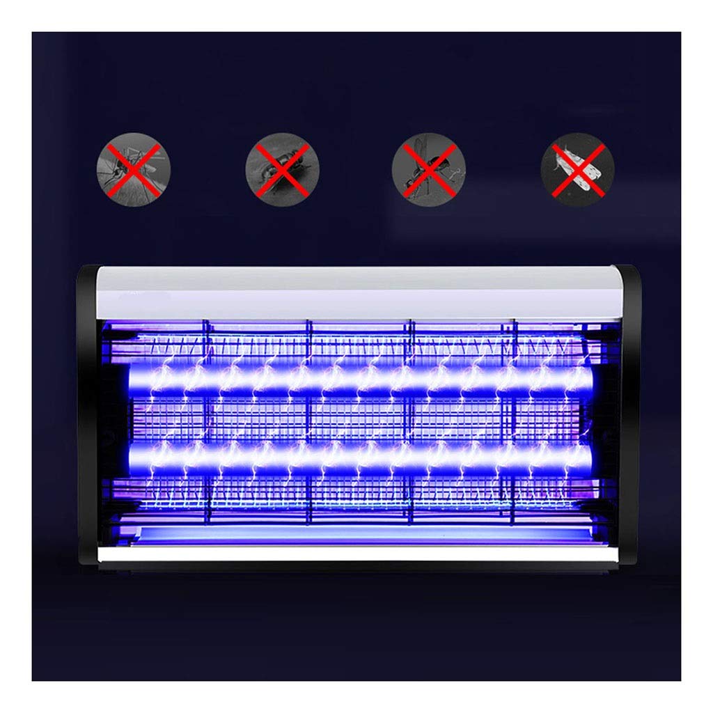 Mückenfalle, Insektenvernichter, Insektenvernichter, Mückenvernichter mit elektrischem Schock, energiesparende LED-UV-Lampe, LED-Mückenvernichterlampe (2 W)