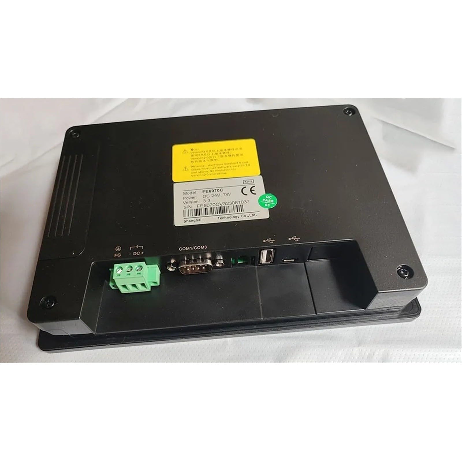 HMI pantalla táctil Serie FE, 7", con módulo Ethernet, 4G y WIFI