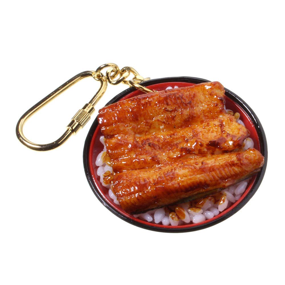 Amazon.co.jp: 食品サンプル屋さんのキーホルダー（うな丼）【食品