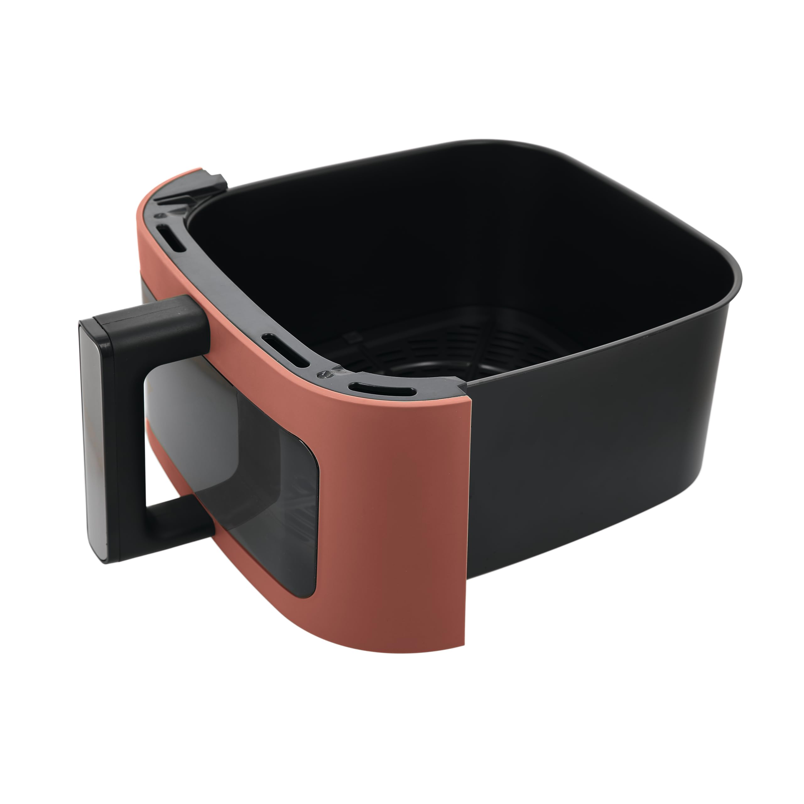 Tognana Iridea, Friggitrice ad aria 10L, doppia resistenza, display digitale, timer, 80-200°C, finestra, 2300W, Rosso Mela