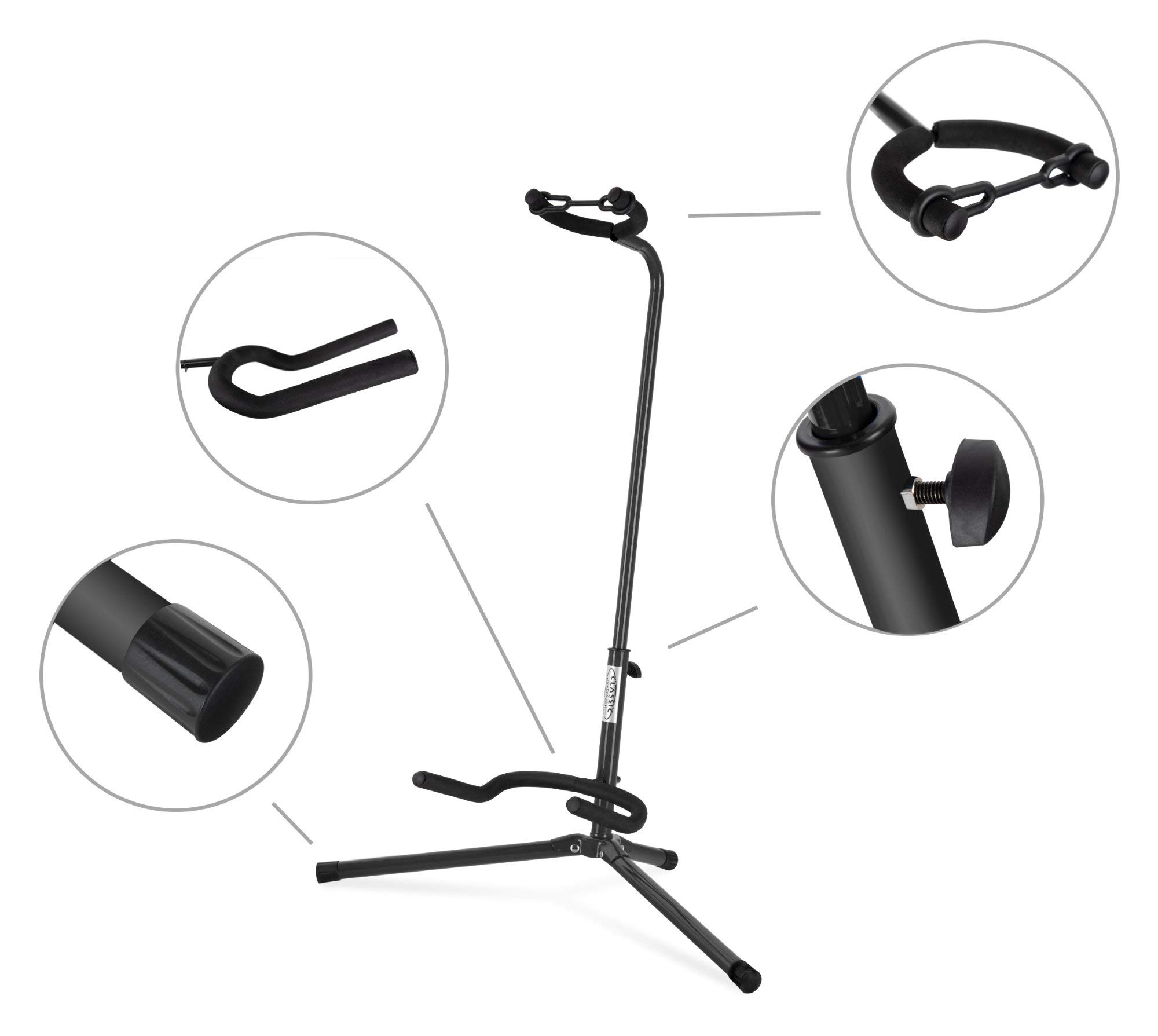 Rocktile E-Gitarren Add On Komplettset Full, Amplificatore, Controllo gain | Combo per chitarra da 15 watt, 2 canali (Clean/Overdrive), Uscita cuffie jack 6, 35 mm, Ingresso AUX jack 6, Peso: 4, 3 kg