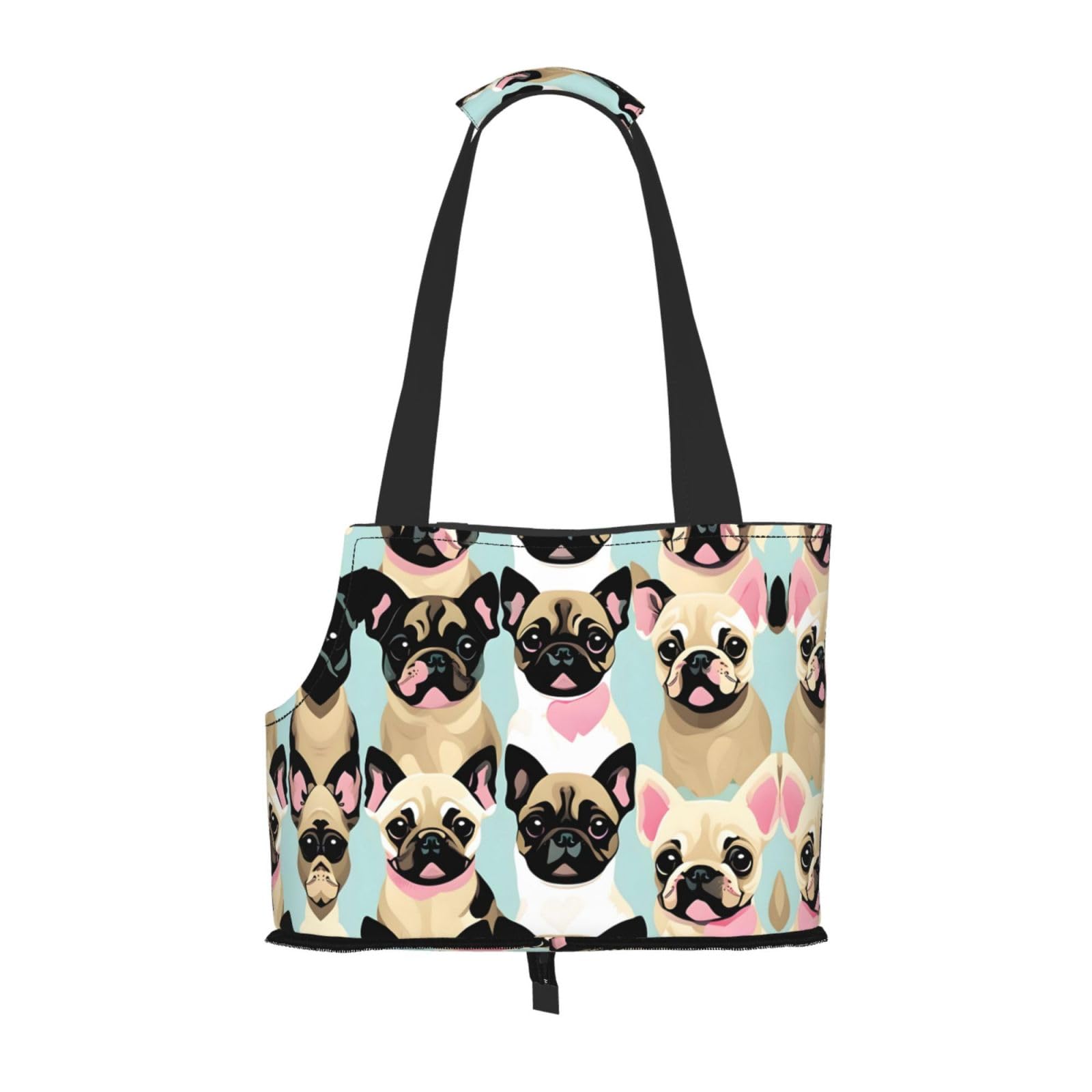 Sac de transport carlin pour petits chiens, chats et lapins
