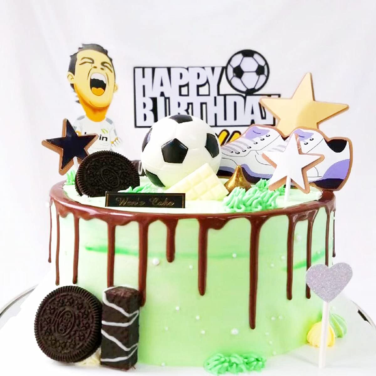 Coole Fußball-Kuchendeko: 24-teiliges Set Für Geburtstagsparty – Cupcake-Topper, Tortenfiguren & Sport-Deko Für Jungen