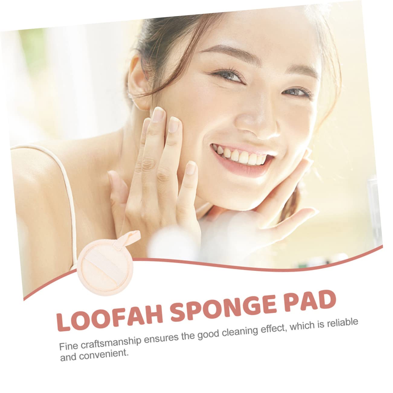 minkissy 40pezzi Spugne Esfolianti Luffa Naturale Per Viso Tappetini Esfolianti Morbidi e Riutilizzabili Per Della Perfetti Per Bagno e Spa