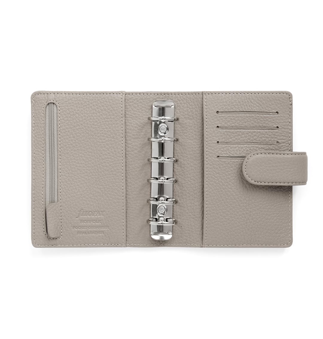 FILOFAX Norfolk Pocket Organiser Taupe 2025