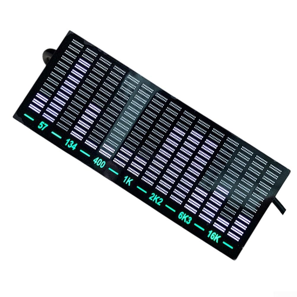 Módulo de visualización de espectro musical, pantalla LED de barra de 15 segmentos, indicador de nivel de audio, espectro de música, medidor VU