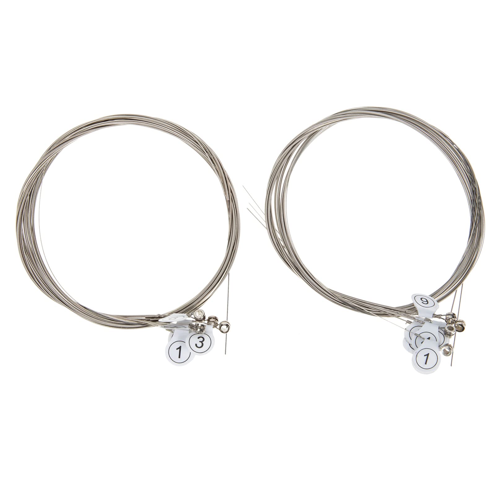 VICASKY Guitar Strings 2 Sets Folk Guitar Strings Easy Replacement Better Sound