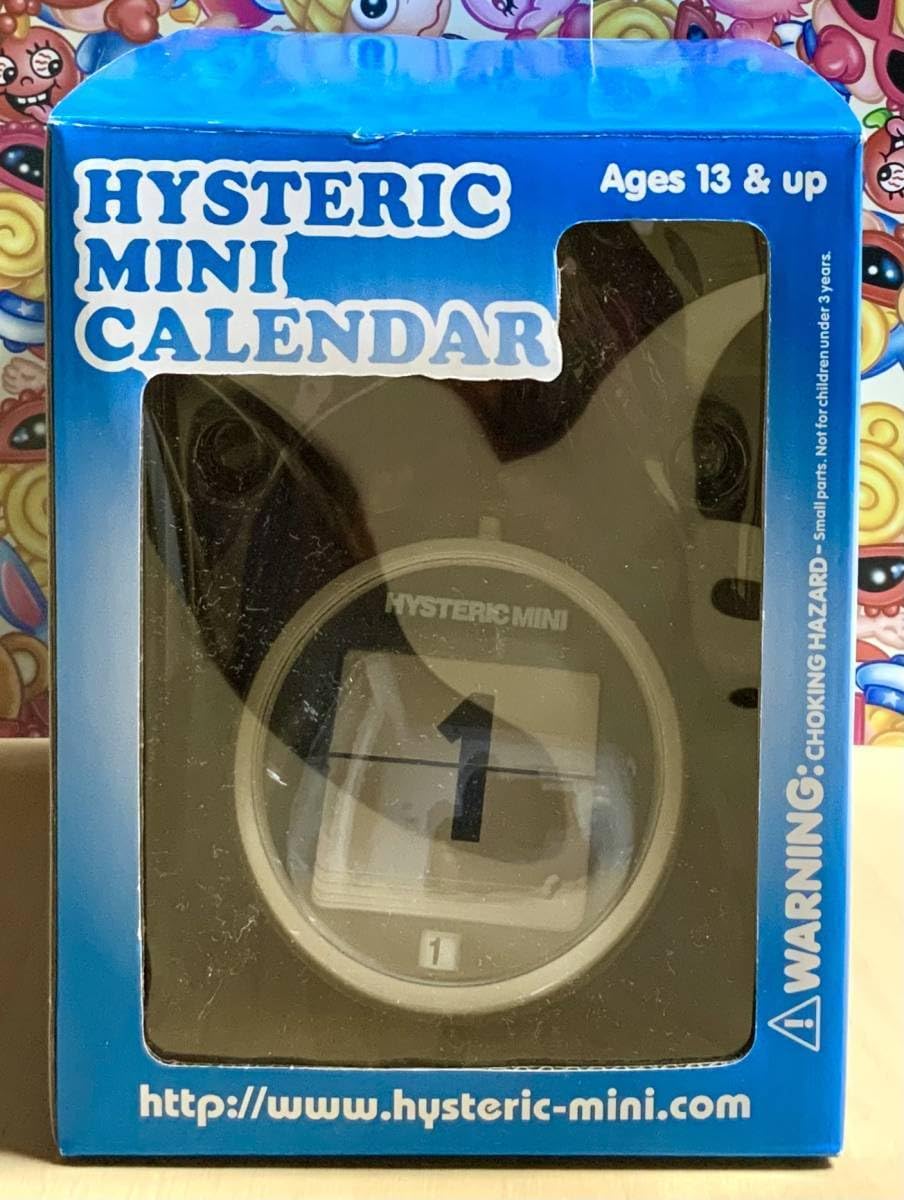 HYSTERIC MINI 万年カレンダー Amazon | ヒスミニ正規品万年日めくりカレンダーパタパタカレンダー