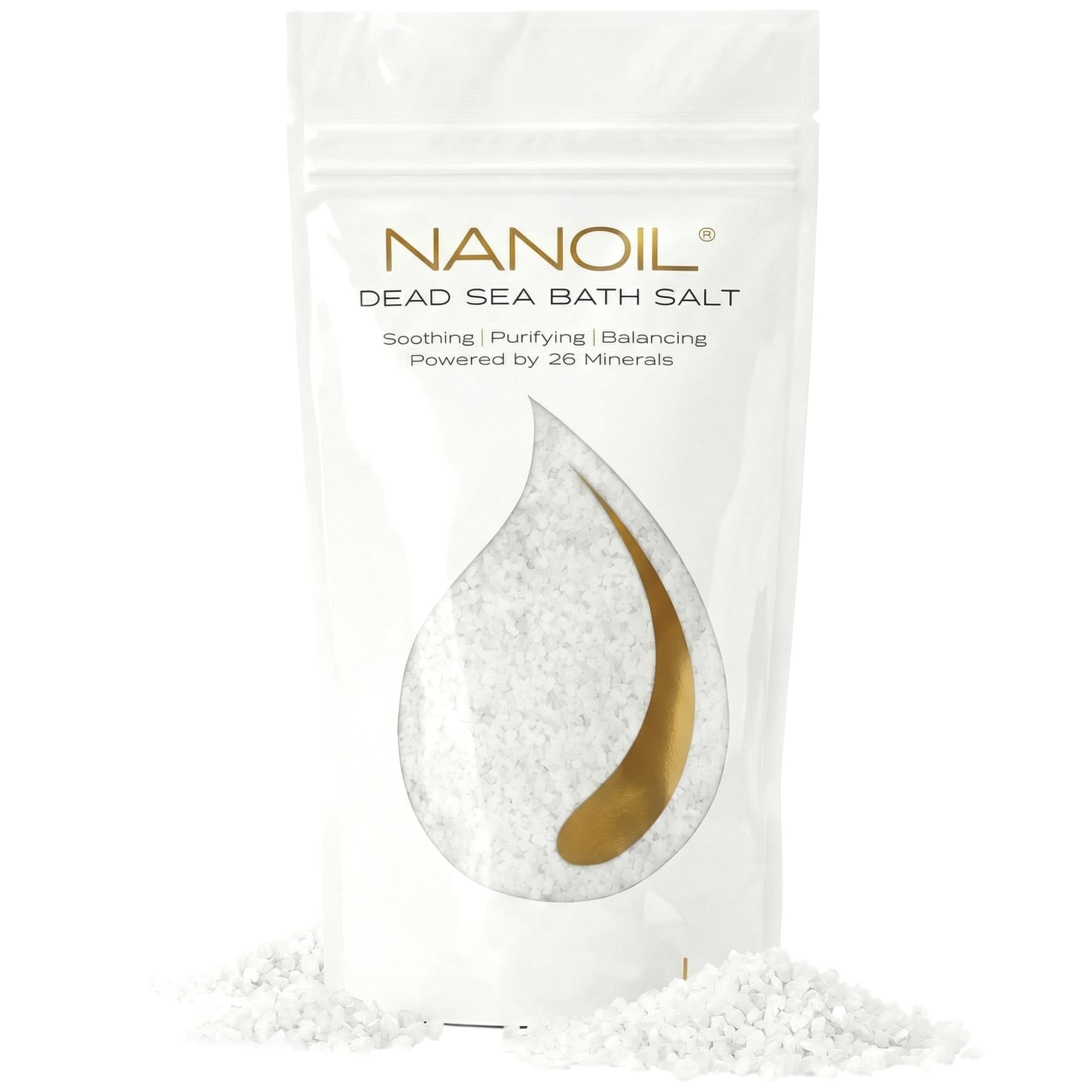 Nanoil Dead Sea Bath Salt Bath Salts With Dead Sea Minerals 500 G