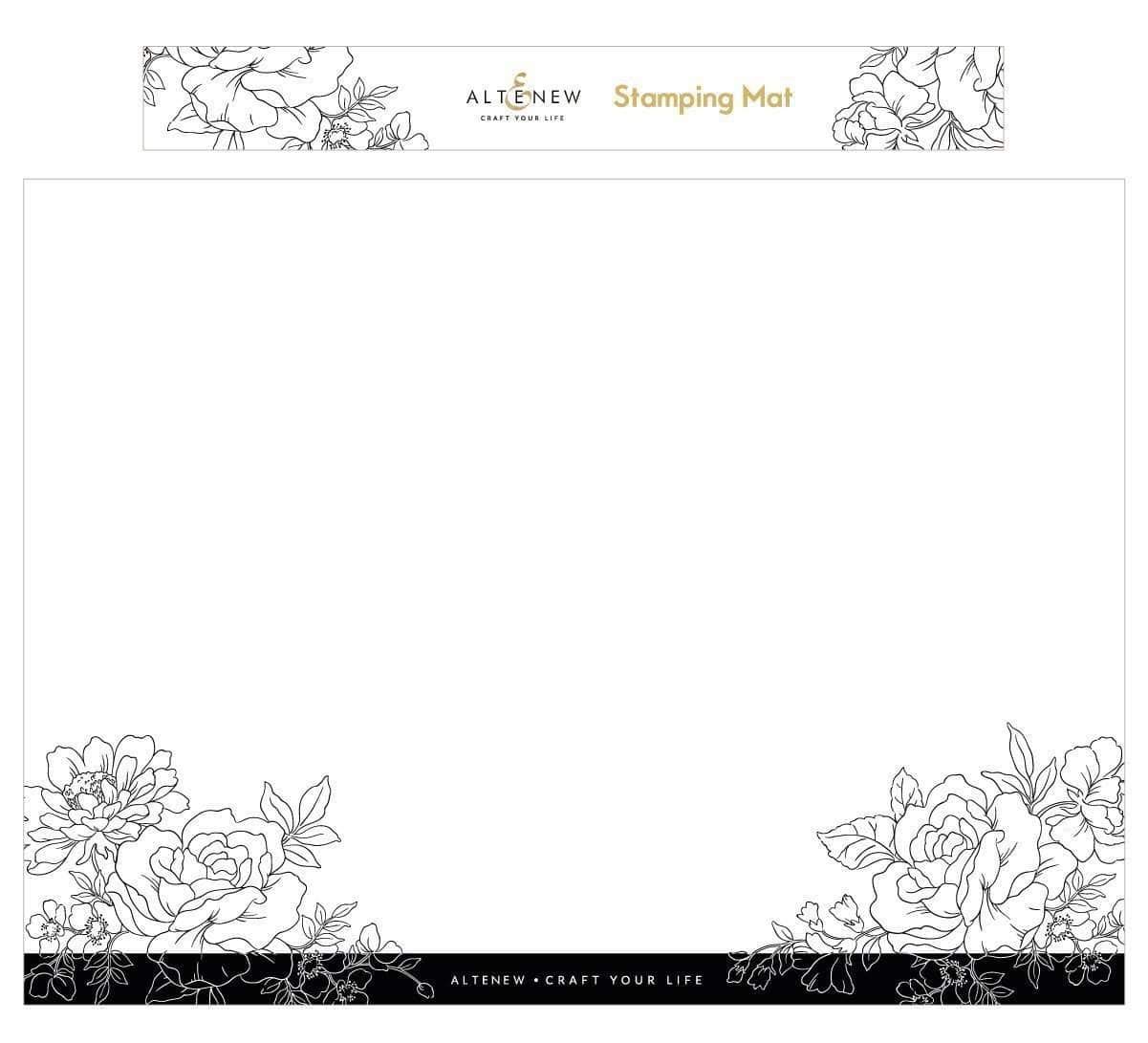 Altenew Crafter's Essential Non-Slip Silicone Stamping Mat for Paper Crafting, Card Making, Heat Resistant