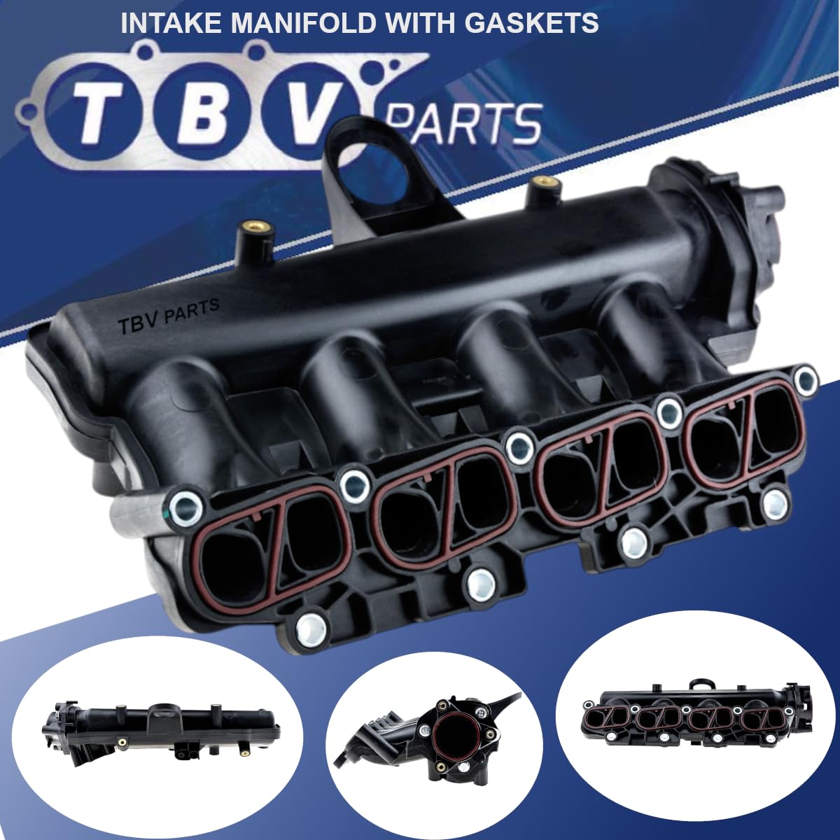 Colector de Admisión con Juego de Juntas Compatible con Motores 1.3 Diésel – Referencias OEM 55189595 55207035 55217648 55231284