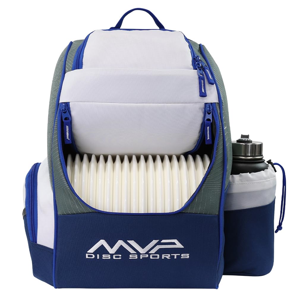 MVP Disc Sports Shuttle Disc Golf Backpack Bag (Choose Your Style and Color)
