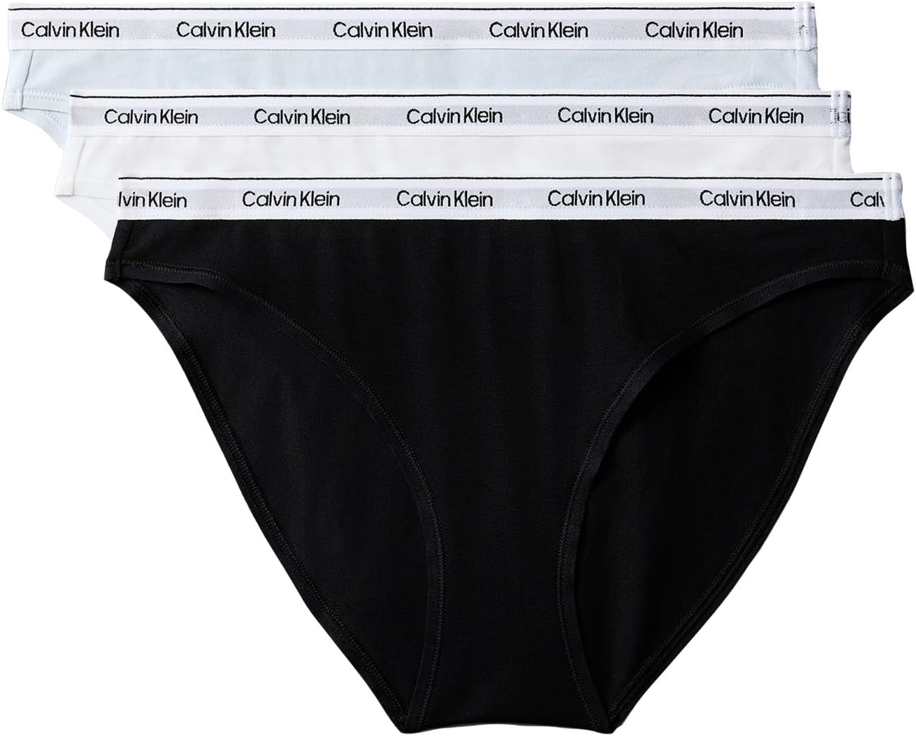 Calvin Klein Women's Bikini 3pk Lv00qd5207 Bikini (pack of 3)