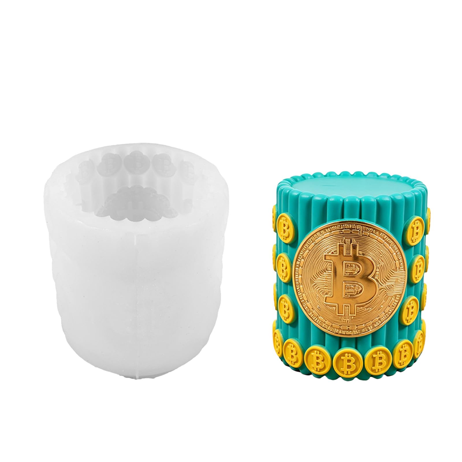 PANGBOER Creative Figurine Silicone for Soap Plasters and Candy Making SiliconeCandle