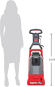 Rug Doctor Pro Deep Oxy Pack Carpet Cleaner, Large, Red
